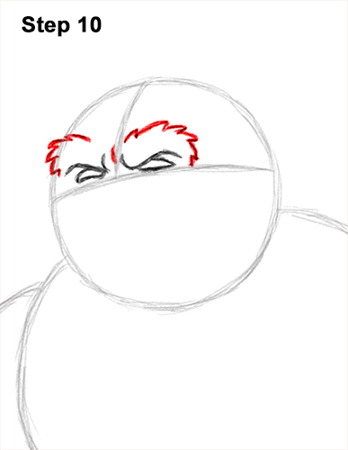 How to Draw a Yeti Abominable Snowman Monster 10