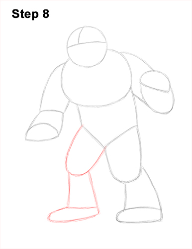 Draw a Yeti Abominable Snowman 8 How to Draw a Yeti Abominable Snowman Monster 8
